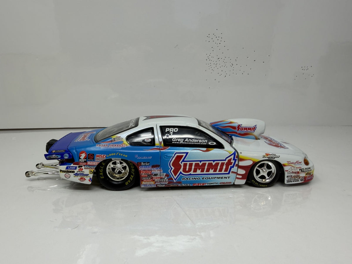 Racing Champions NHRA Greg Anderson Summit 2005 Pontiac Pro Stock 1:24 Diecast