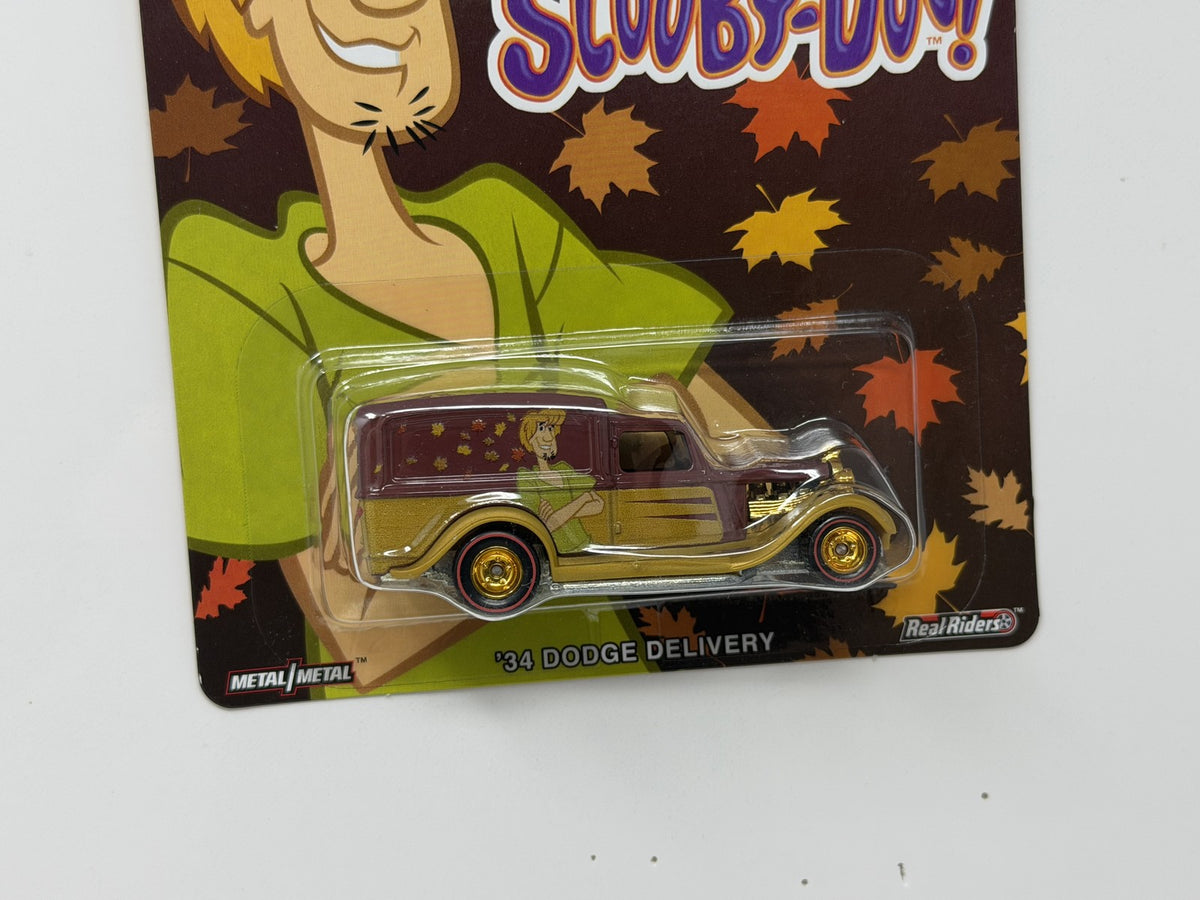 Hot Wheels Scooby-Doo 1934 Dodge Delivery 1:64 Diecast Real Riders