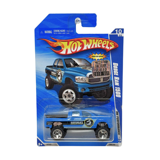 Hot Wheels 2010 Performance Dodge Ram 1500 Superlift 1:64 Diecast Factory Sealed