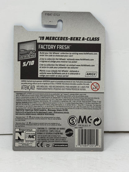 Hot Wheels Factory Fresh 2019 Mercedes-Benz A-Class 1:64 Diecast White