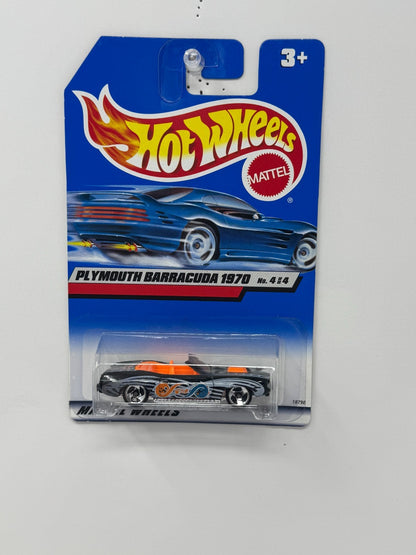 Hot Wheels 1970 Plymouth Barracuda Convertible 1:64 Diecast Black