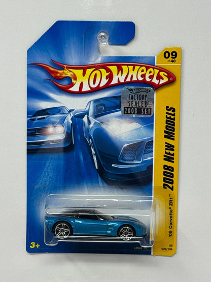 Hot Wheels 2008 New Models 2009 Chevy Corvette ZR1 1:64 Diecast Factory Sealed