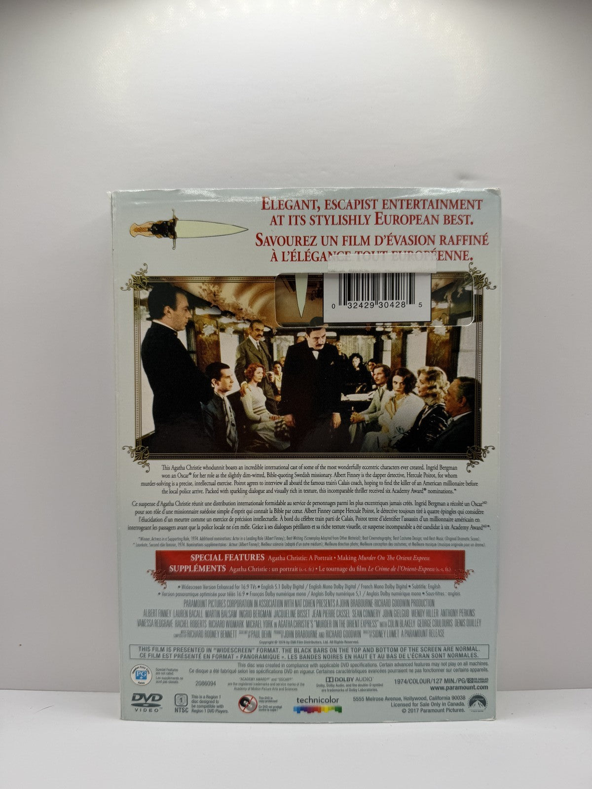 Murder on the Orient Express (DVD) Albert Finney Mystery