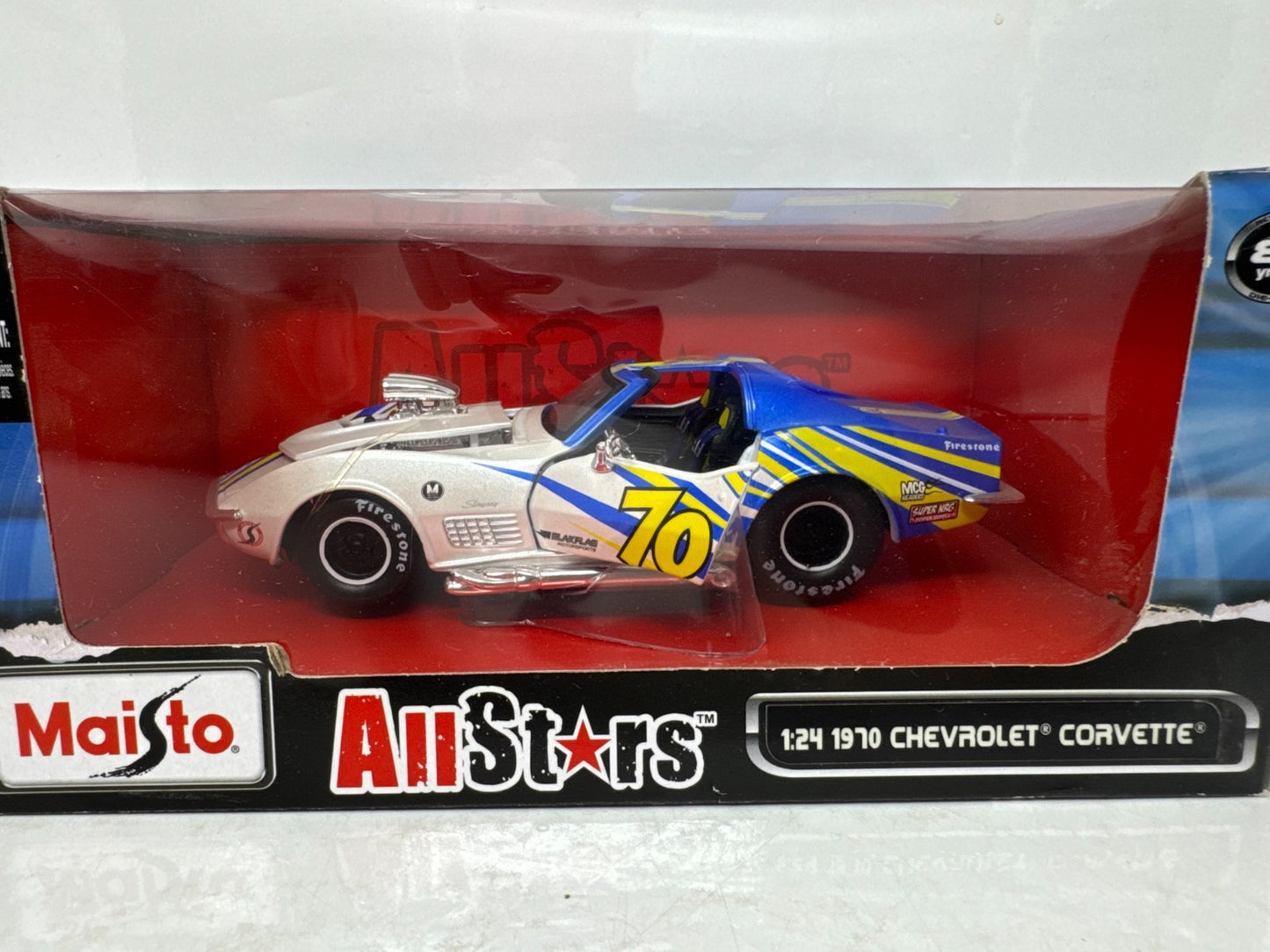 Maisto All Stars 1970 Chevrolet Corvette 1:24 Diecast