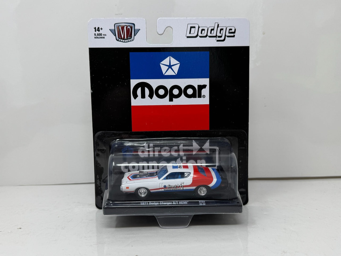 M2 Machines Direct Connection 1971 Dodge Charger R/T HEMI 164 Diecast