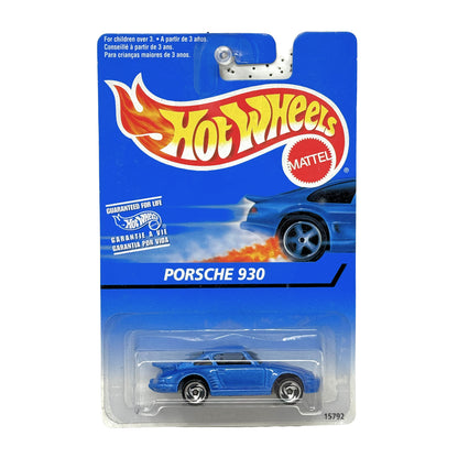 Hot Wheels Porsche 930 1:64 Diecast Blue