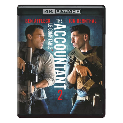 The Accountant 2 (4K UHD Blu-ray) Action Brand New and Sealed!!!