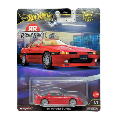 Hot Wheels Premium Ronin Run II 1989 Toyota Supra 1:64 Diecast