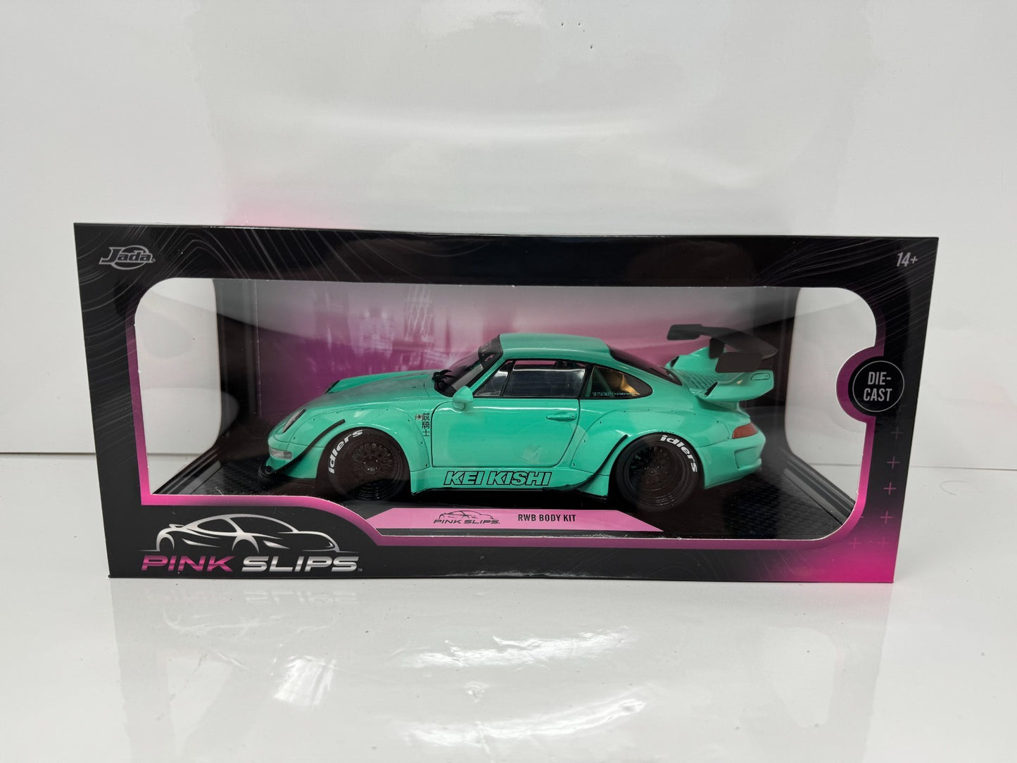 Jada Pink Slips Porsche 911 RWB Body Kit 1:18 Diecast