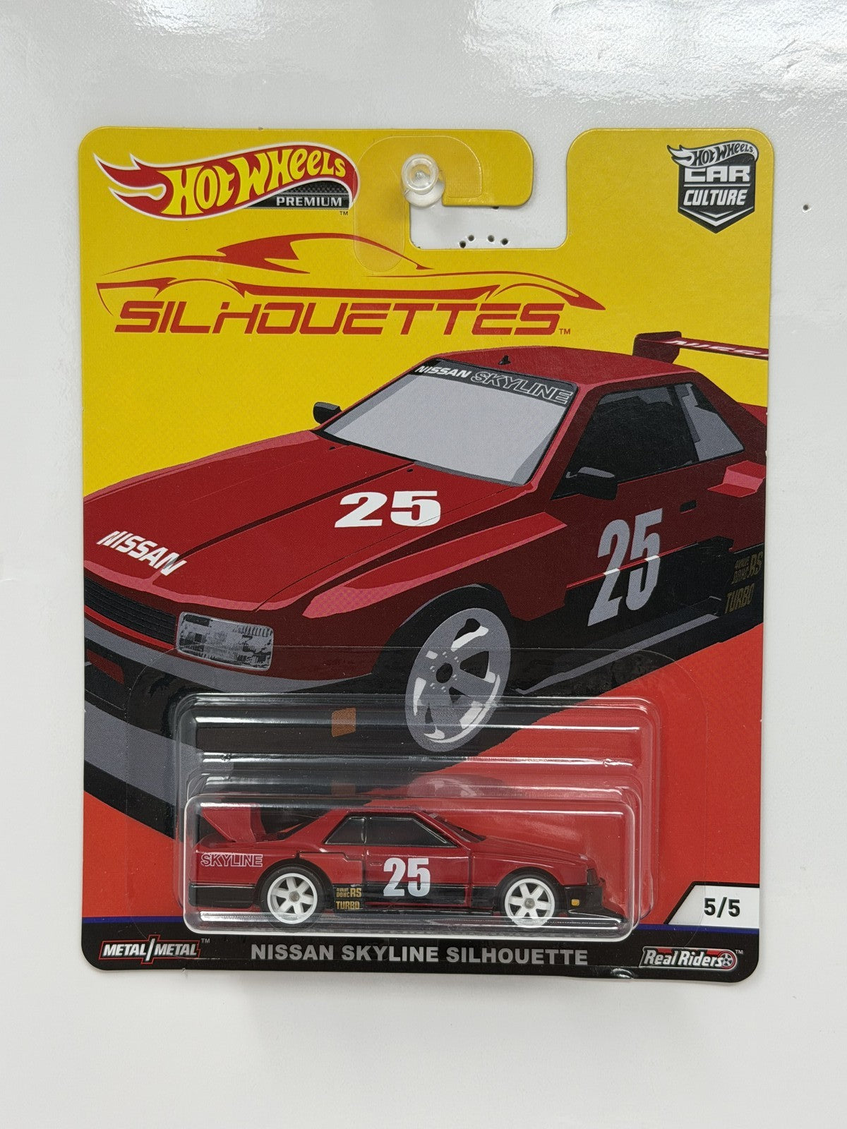 Hot Wheels Premium Silhouettes Nissan Skyline Silhouette 1:64 Diecast V2