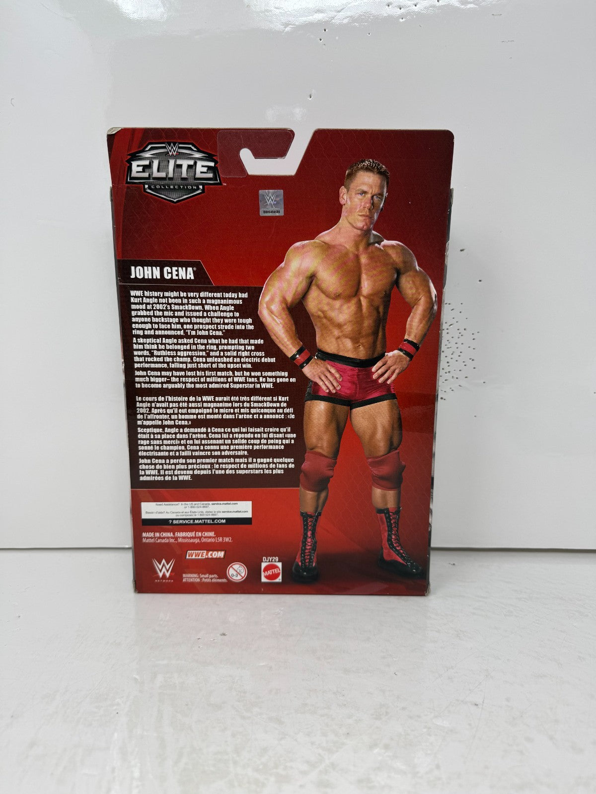 WWE Elite Flashback John Cena The Champ Is Here Action Figure Mattel