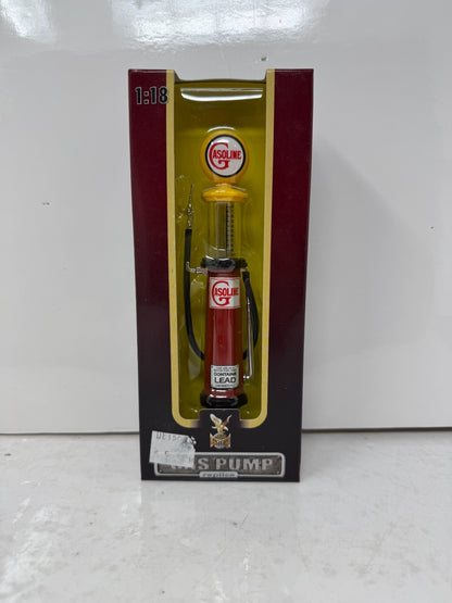 Yat Ming Road Signature Gasoline Gas Pump 1:18 Diecast Vintage Gas Station
