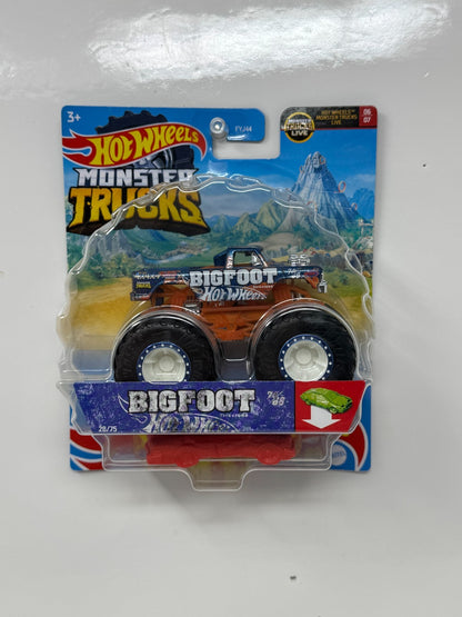 Hot Wheels Monster Trucks Bigfoot 1:64 Diecast Monster Trucks Live Edition 2023
