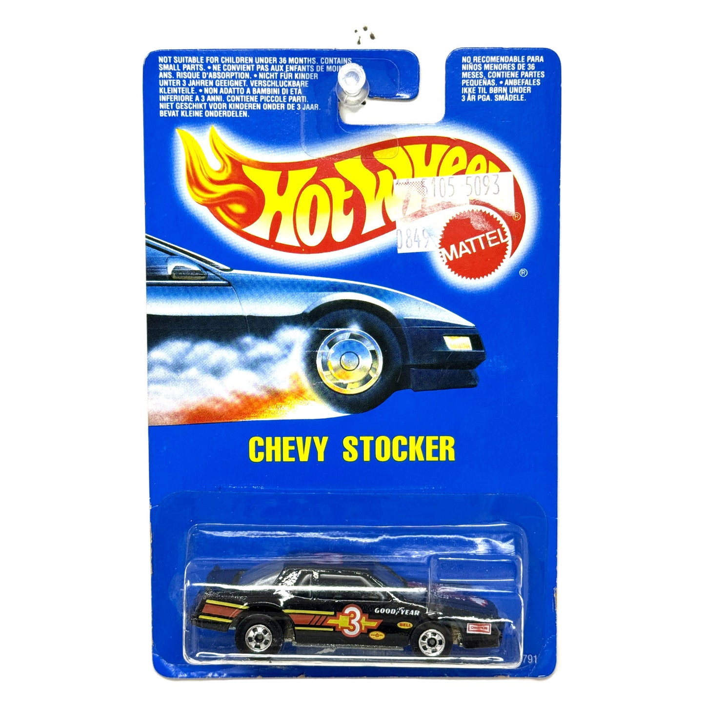 Hot Wheels Chevy Stocker 1:64 Diecast Blue Card
