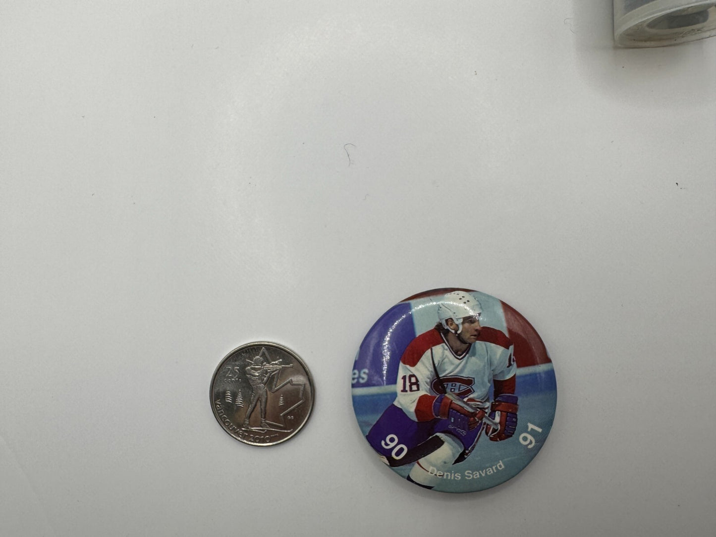 Denis Savard Montreal Canadiens NHL Pin-back Button UDT1