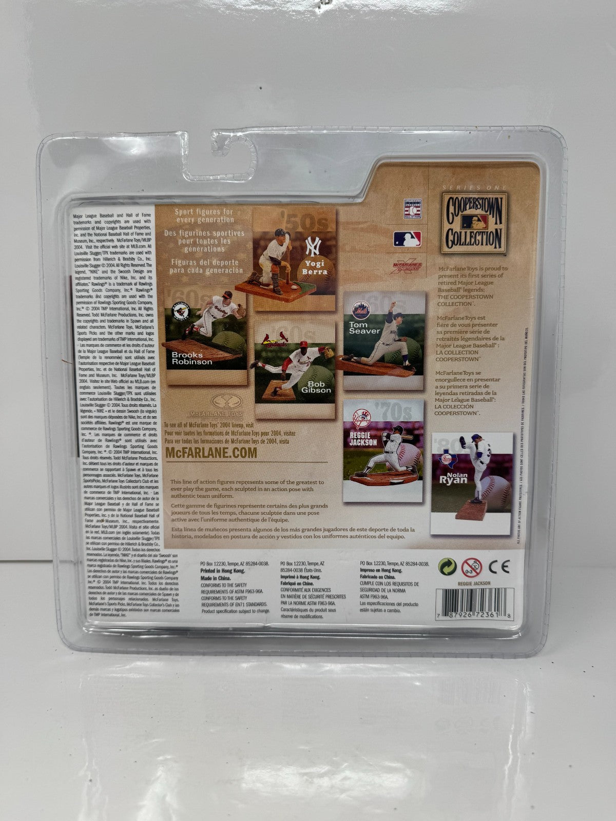 McFarlane MLB Reggie Jackson New York Yankees Cooperstown Collection Figure