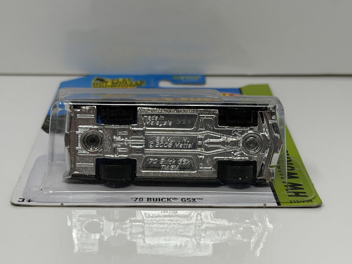 Hot Wheels Heat Fleet 1970 Buick GSX 1:64 Diecast Black V2