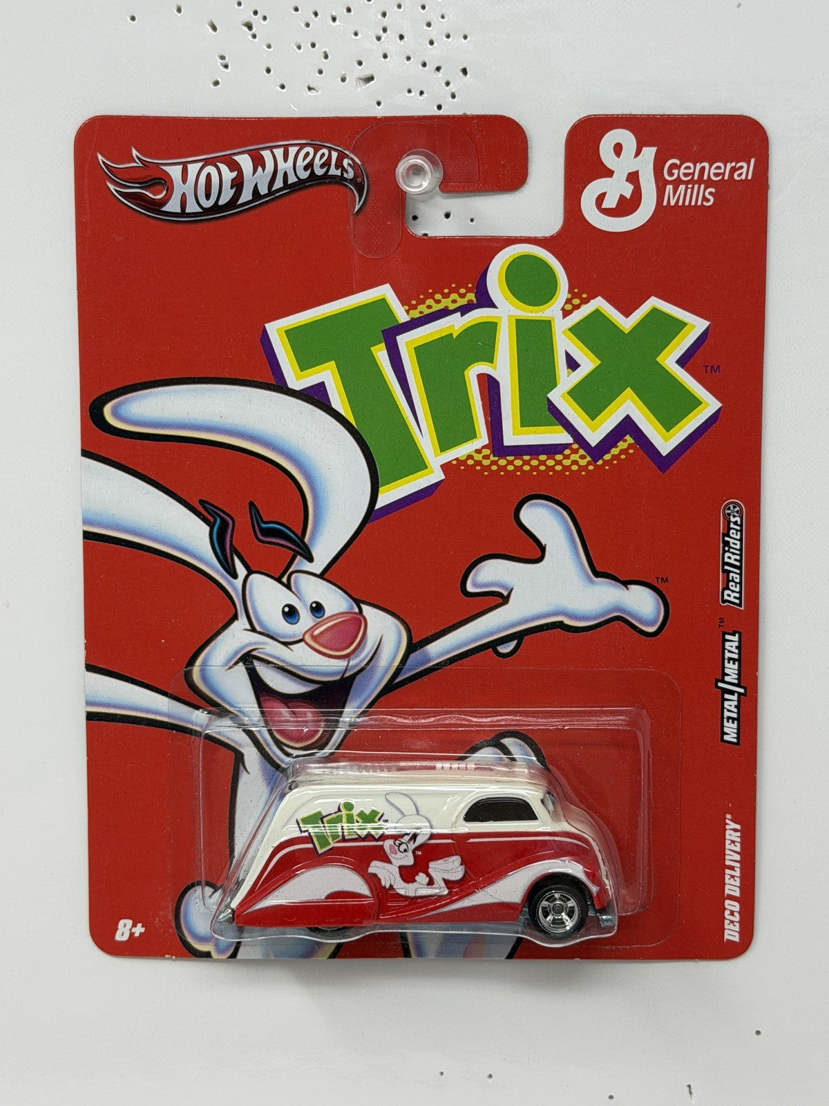 Hot Wheels General Mills Trix Deco Delivery 1:64 Diecast Real Riders