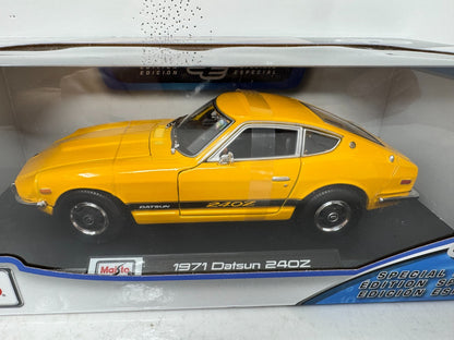 Maisto 1971 Datsun 240z Special Edition 1:18 Diecast