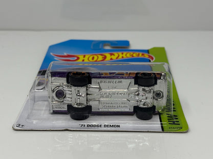 Hot Wheels Workshop 1971 Dodge Demon 1:64 Diecast Purple Gold