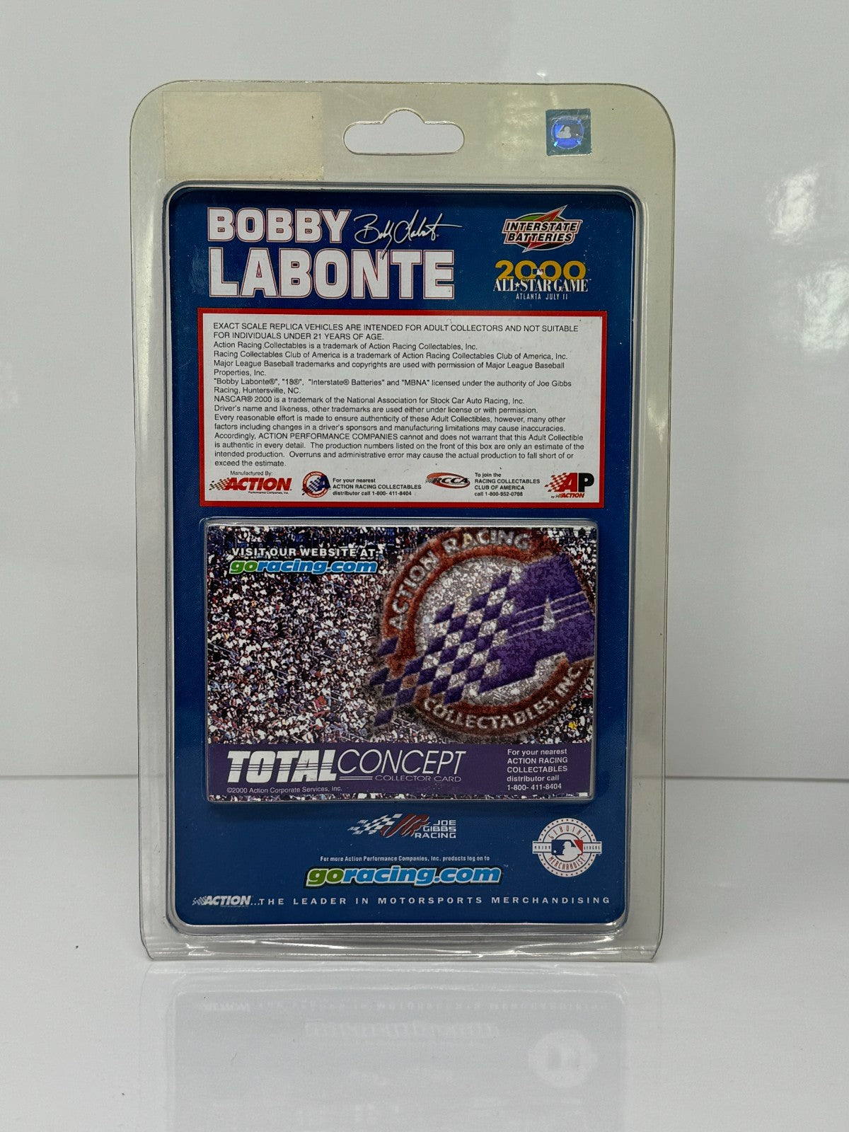 Action Nascar #18 Bobby Labonte Interstate Batteries MLB All-Star 1:64 Diecast