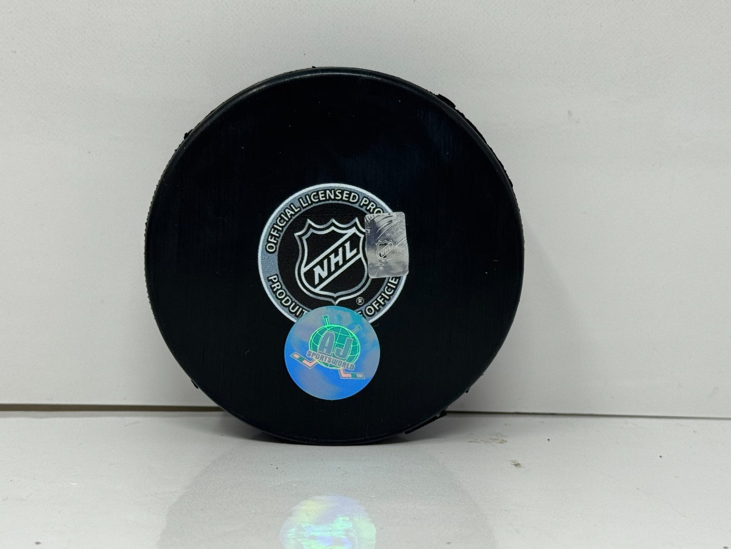 Nikita Zaitsev Toronto Maple Leafs Signed NHL Autograph Puck Silver Auto