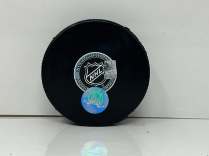 Nikita Zaitsev Toronto Maple Leafs Signed NHL Autograph Puck Silver Auto