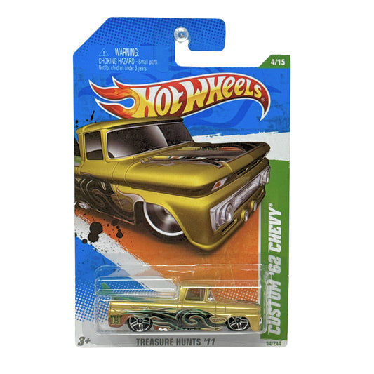 Hot Wheels Treasure Hunts '11 Custom 1962 Chevy 1:64 Diecast