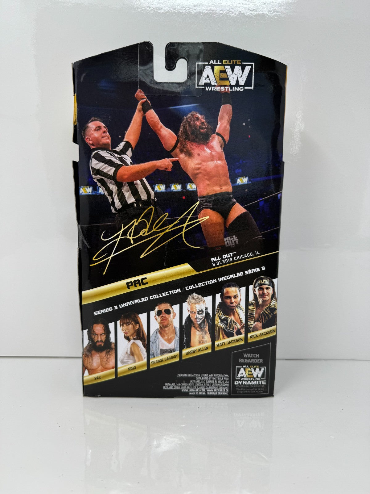 Jazwares AEW Unrivaled Series 3 PAC Action Figure