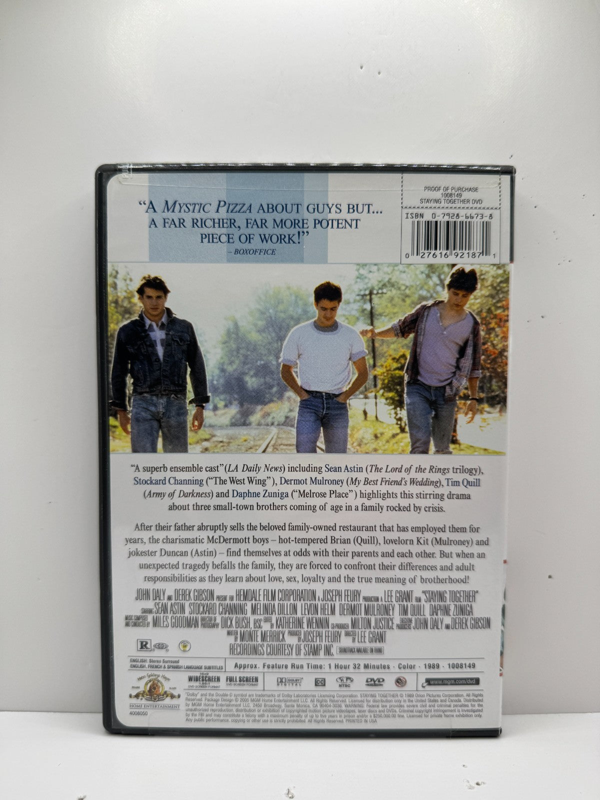 Staying Together (DVD) Dermot Mulroney Drama