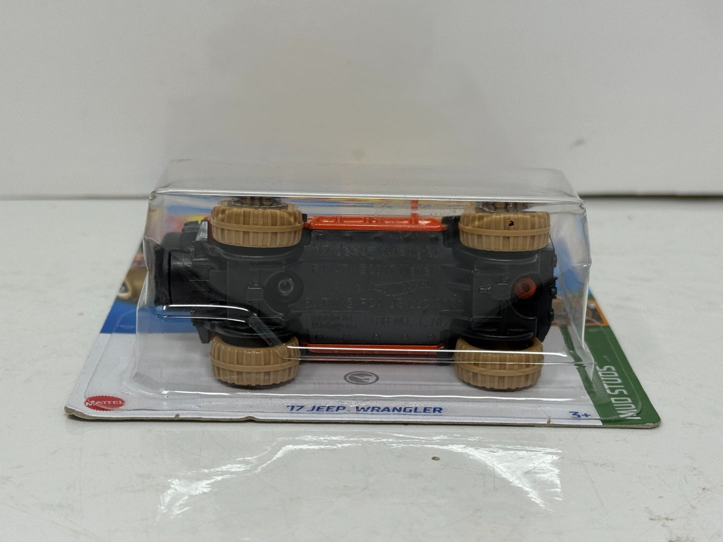 Hot Wheels Treasure Hunt Mud Studs 2017 Jeep Wrangler 1:64 Diecast