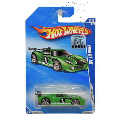 Hot Wheels Racing Ford GT LM 1:64 Diecast Factory Sealed Green