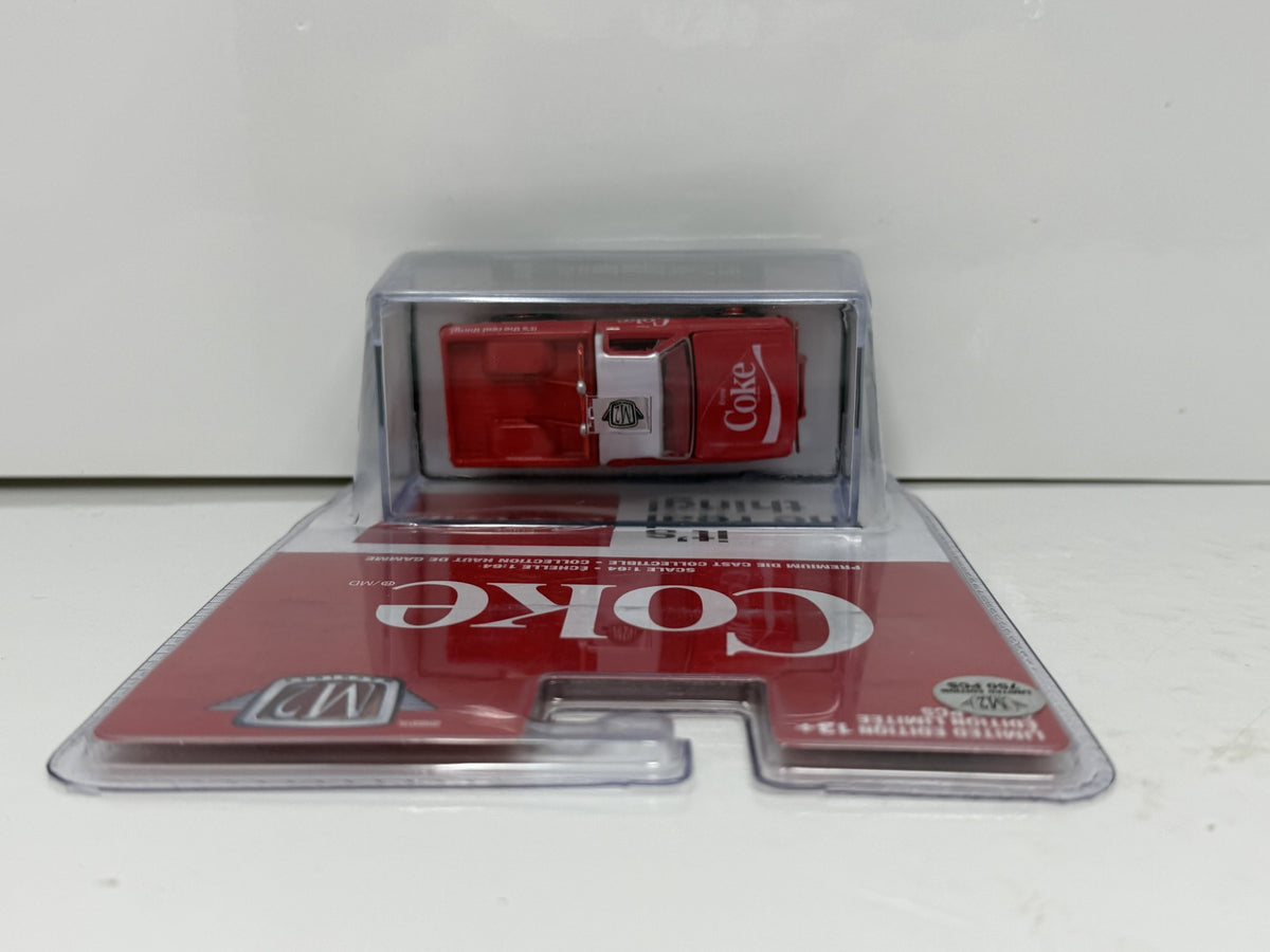 M2 Machines Coca-Cola 1973 Chevrolet Cheyenne Super 10 4x4 CHASE 1:64 Diecast