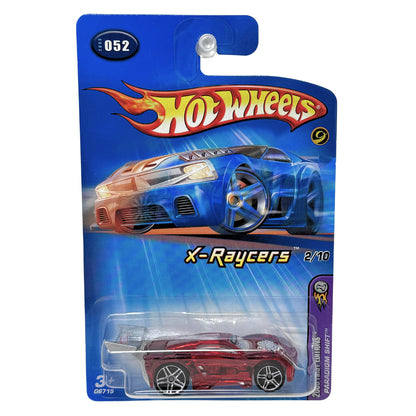 Hot Wheels 2005 First Editions X-Raycers Paradigm Shift 1:64 Diecast RED RARE!!!