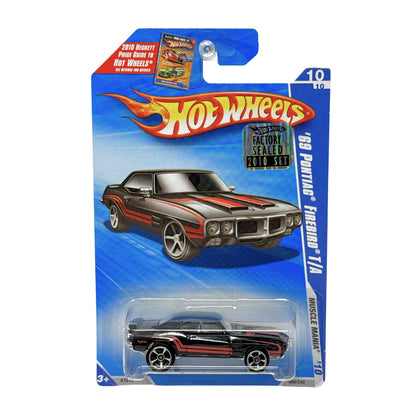 Hot Wheels Muscle Mania 1969 Pontiac Firebird TA 1:64 Diecast Factory Sealed