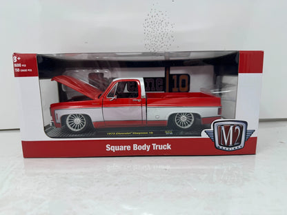 M2 Machines 1973 Chevrolet Cheyenne 10 Square Body Truck 1:24 Diecast