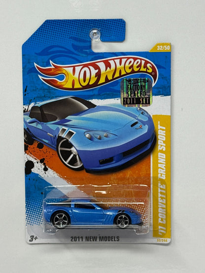 Hot Wheels New Models 2011 Chevy Corvette Grand Sport 164 Diecast Factory Sealed