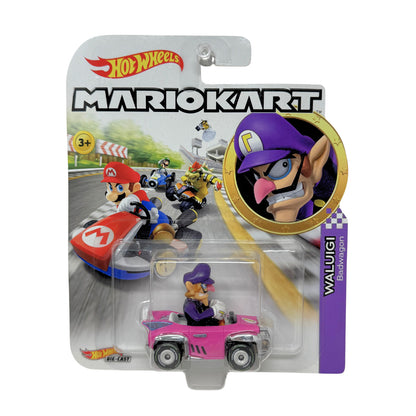 Hot Wheels Mario Kart Waluigi Bandwagon 1:64 Diecast