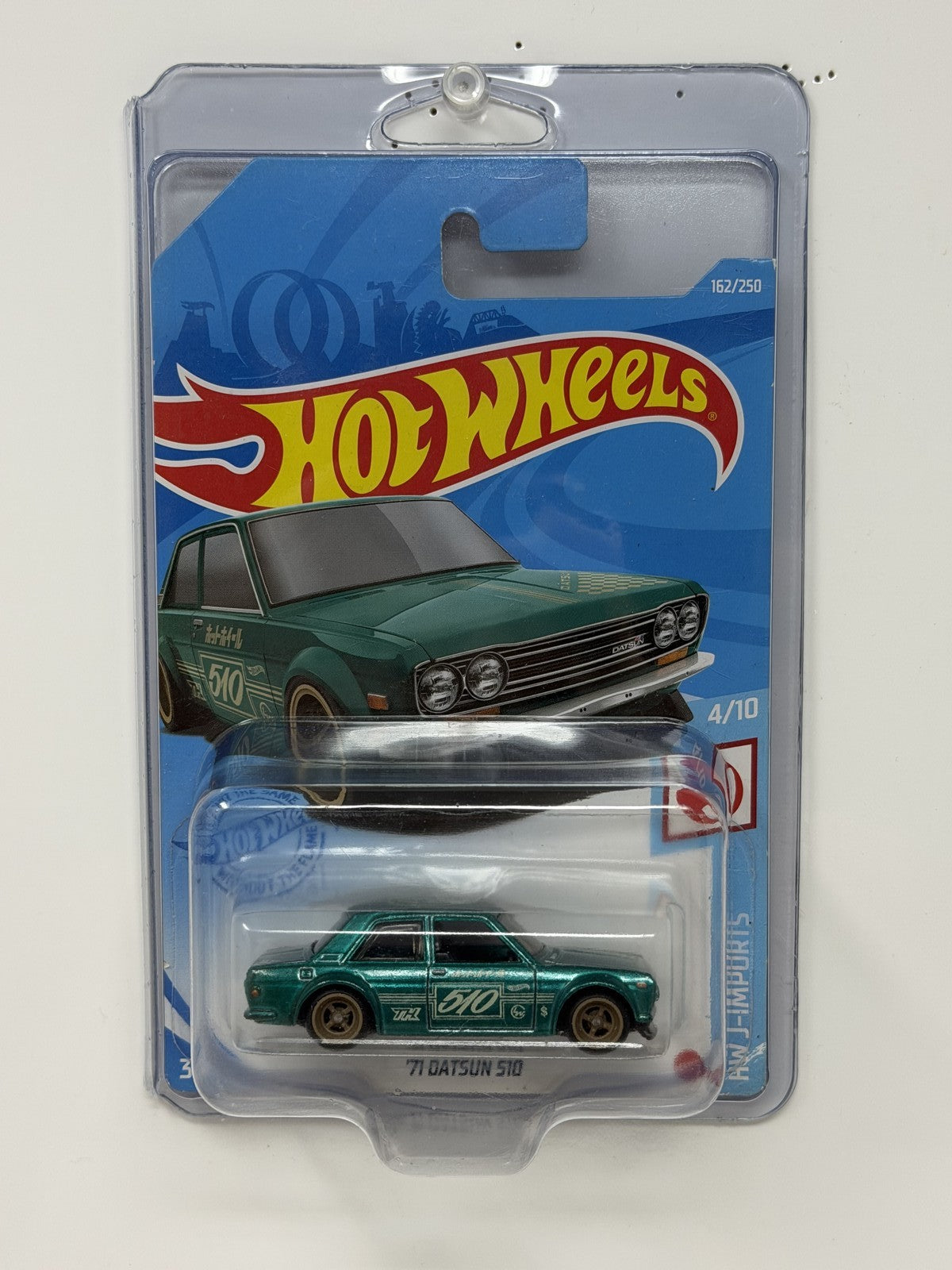 Hot Wheels Super Treasure Hunt 1971 Datsun 510 HW J-Imports 1:64 Diecast STH