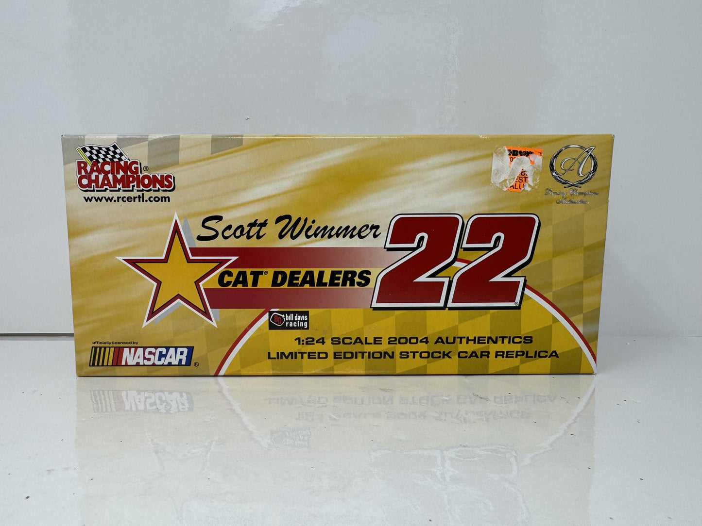 Racing Champions Nascar Scott Wimmer #22 Cat Dealers 1:24 Diecast
