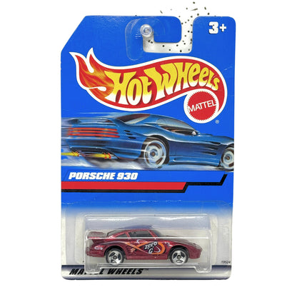 Hot Wheels Porsche 930 1:64 Diecast Burgundy