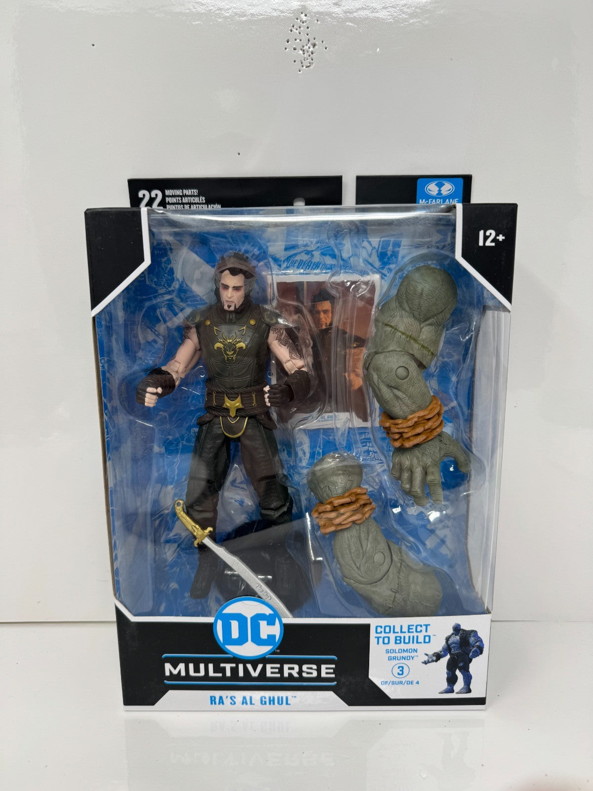 McFarlane DC Multiverse Batman Arkham City Ra's Al Ghul Figure w/ BAF