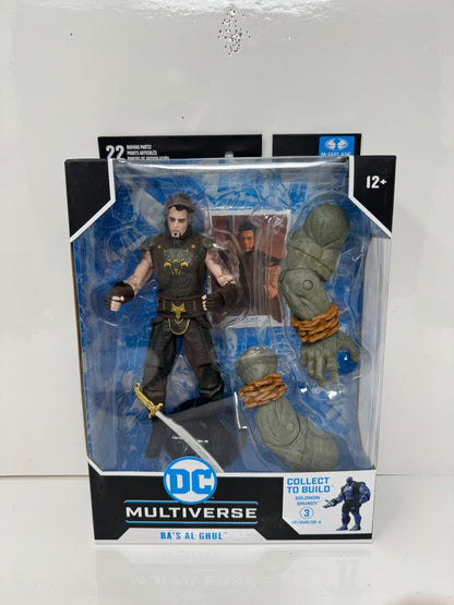 McFarlane DC Multiverse Batman Arkham City Ra's Al Ghul Figure w/ BAF
