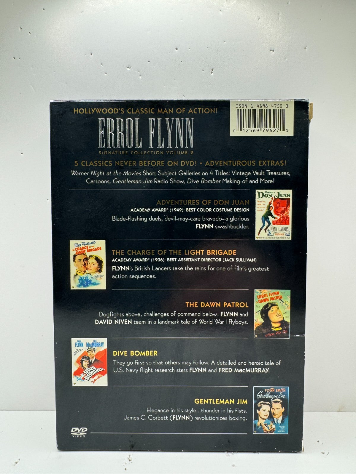 Errol Flynn Signature Collection Vol 2 (DVD) Errol Flynn Adventure