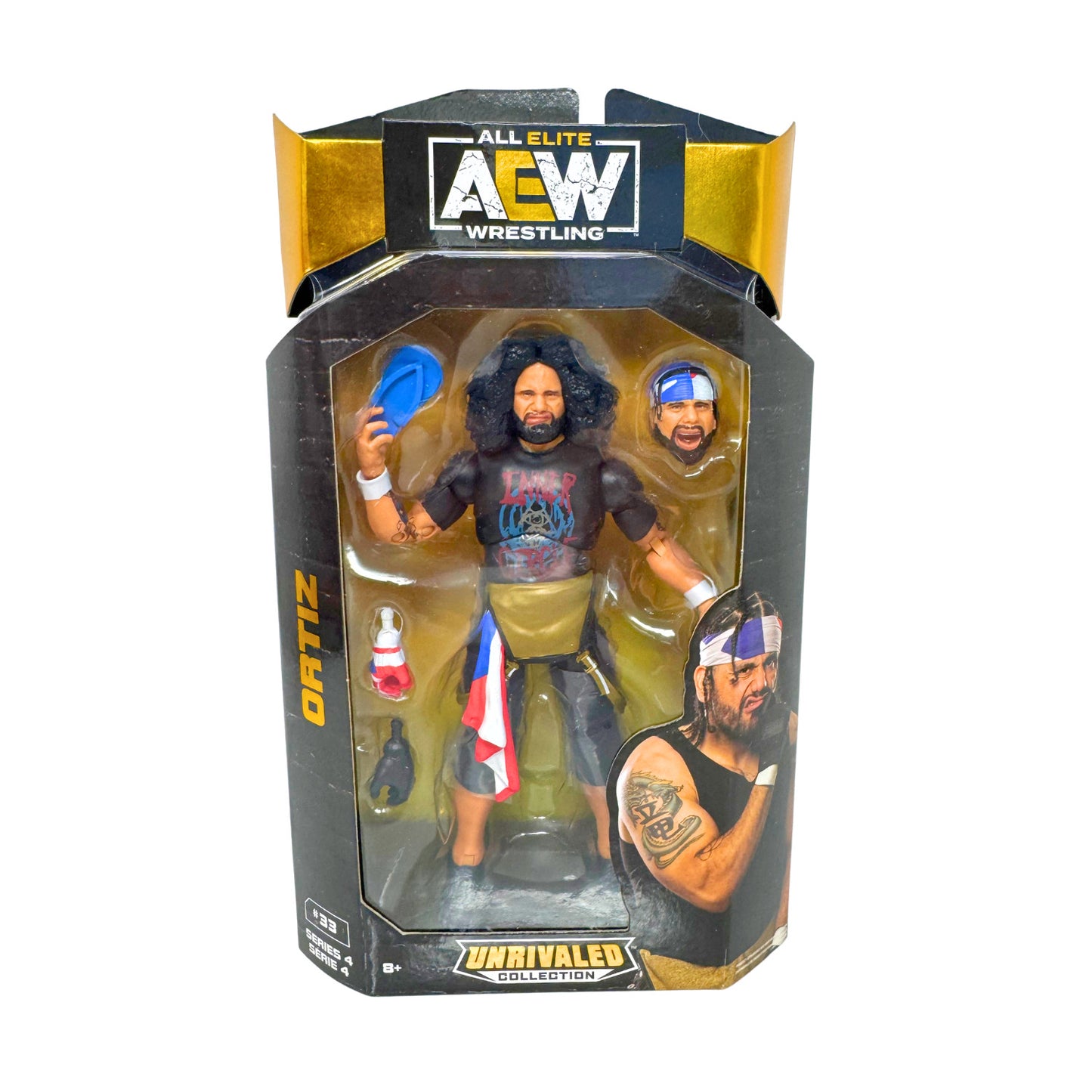 Jazwares AEW Unrivaled Series 4 Ortiz Action Figure