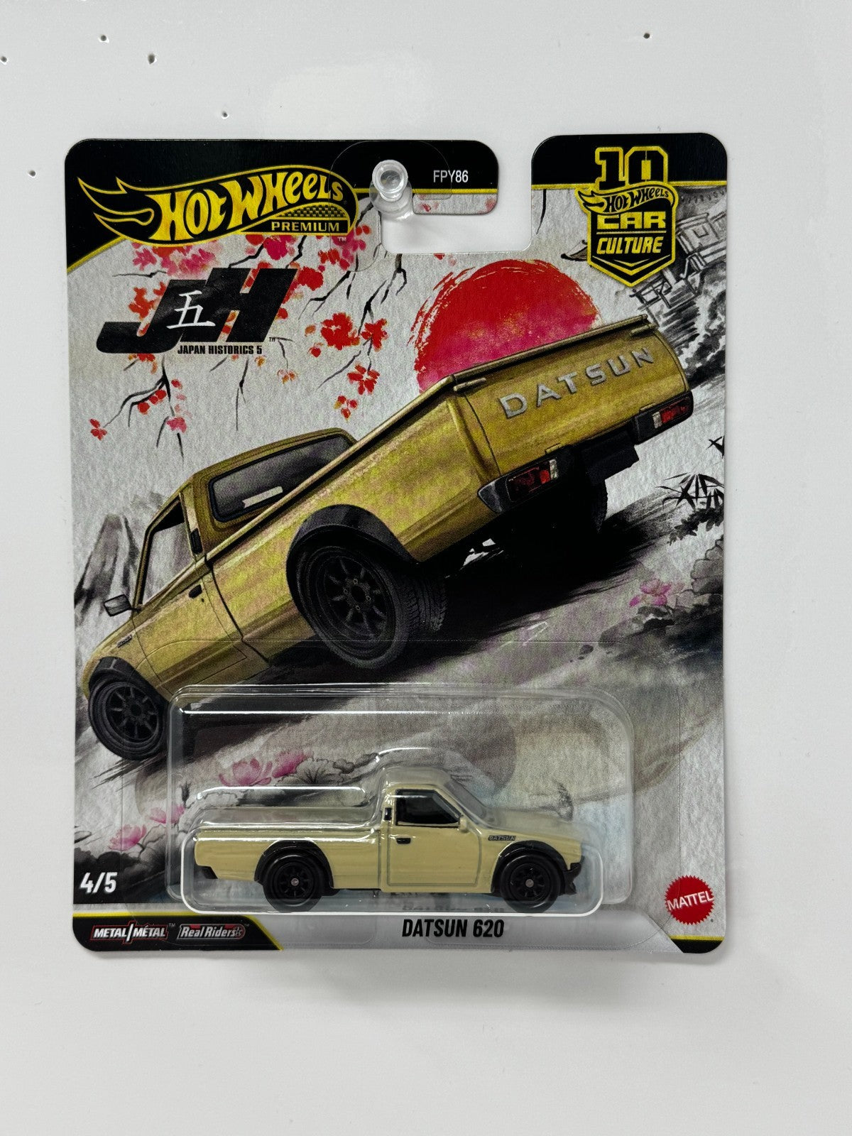 Hot Wheels Premium Japan Historics 5 Datsun 620 Pickup 1:64 Diecast