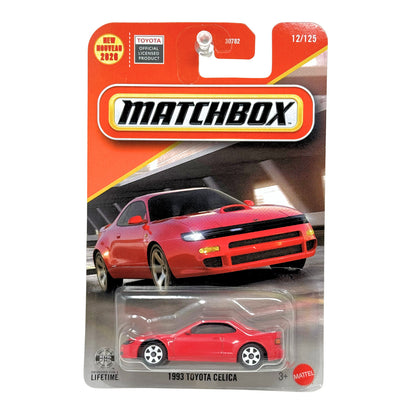 Matchbox 1993 Toyota Celica 1:64 Diecast Red