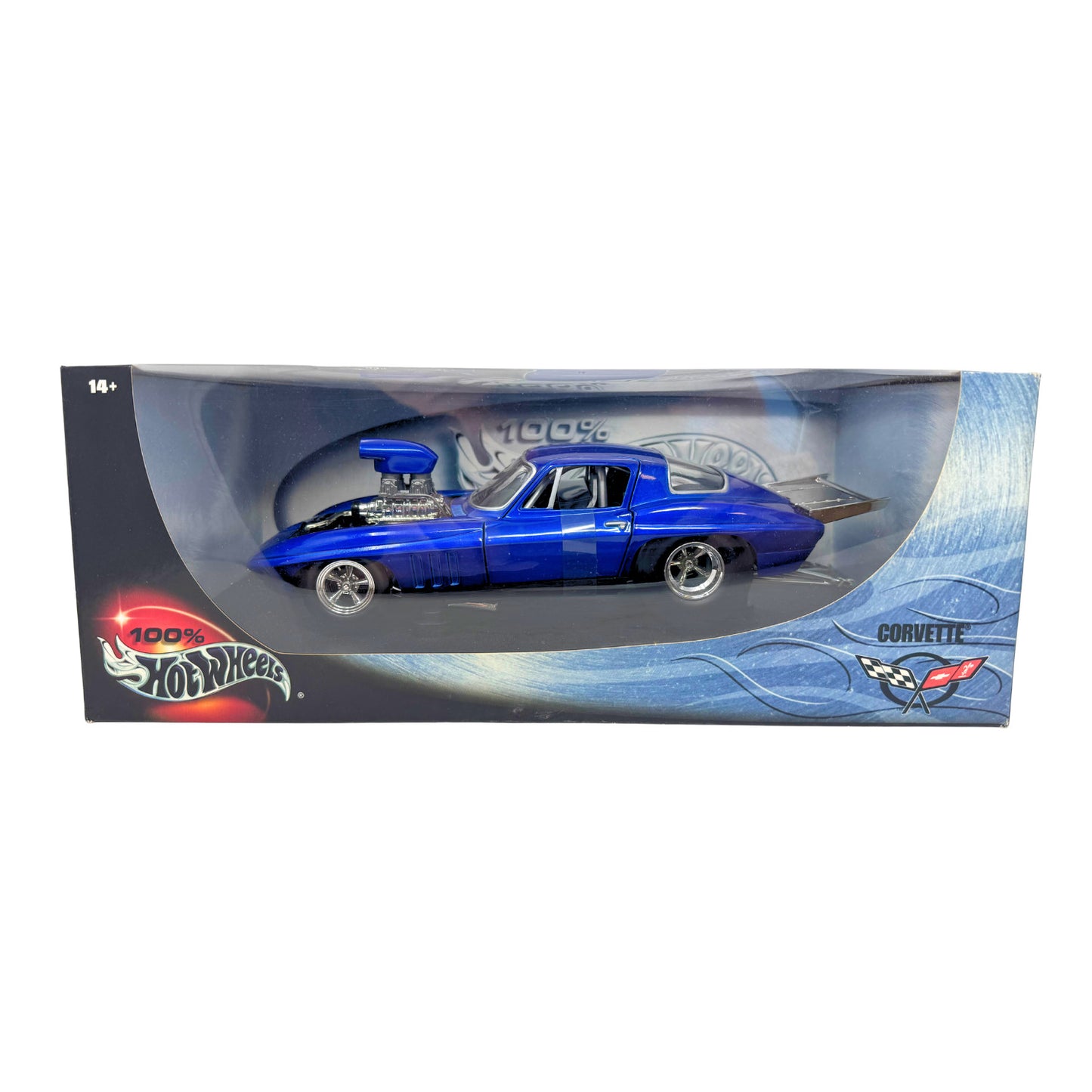 Hot Wheels 100% Chevy Corvette 1:18 Diecast