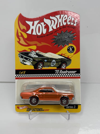 Hot Wheels Neo-Classics 1970 Plymouth Road Runner Series 3 1:64 Diecast