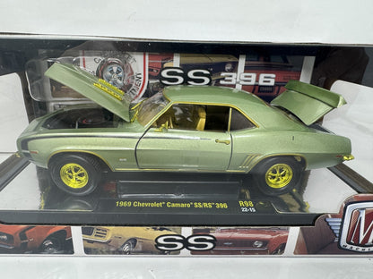 M2 Machines SS 1969 Chevrolet Camaro SSRS 396 CHASE 1:24 Diecast